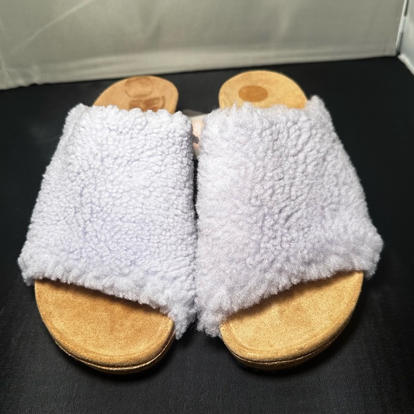 Papillio by Birkenstock Namica teddy lavender size 8-8.5 - Picture 2 of 7